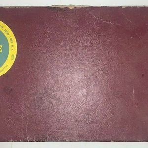 Vintage 1953 Selchow and Righter Scrabble Board Game