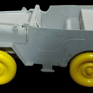 Vintage Ideal 3554 M3 Made in USA 4554-M-2 Gray Model Toy Car