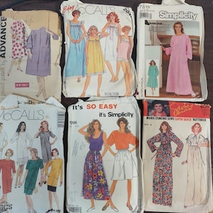Vintage Set mit 6 Schnittmustern