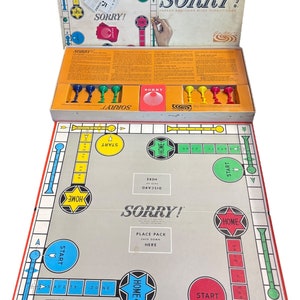 Sorry! Parker Brothers Inc. Slide Pursuit Game Made in the U.S.A.