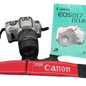 Canon EOS IX Lite Camera With Accessories Collectible Nostalgic Photography