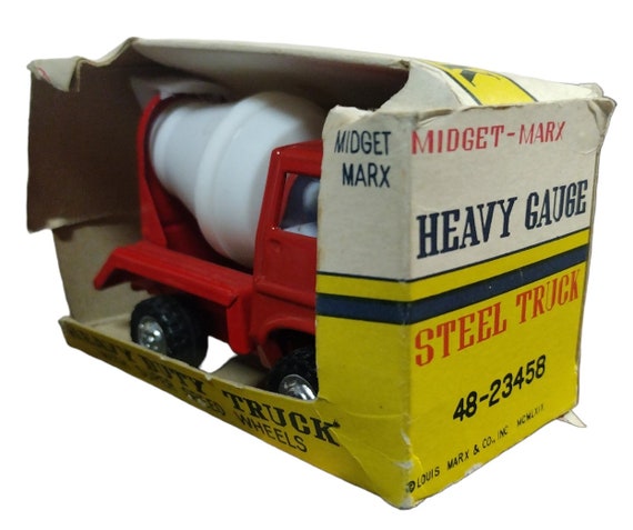 Vintage Heavy Duty Gauge Midget Marx 1960s Steel 48-23458