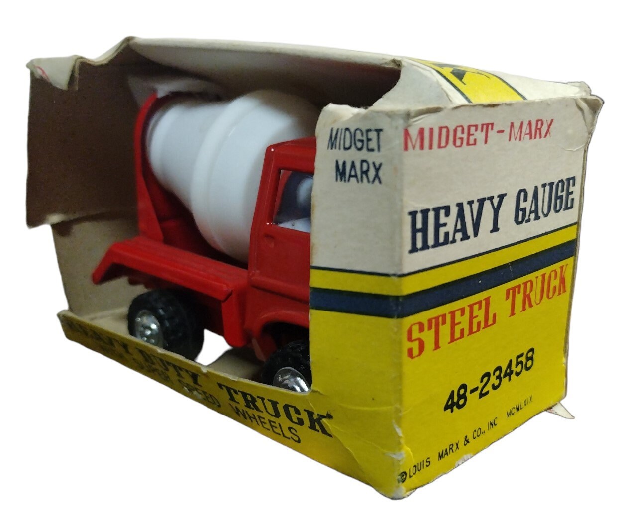 Vintage Heavy Duty Gauge Midget Marx 1960s Steel 48-23458