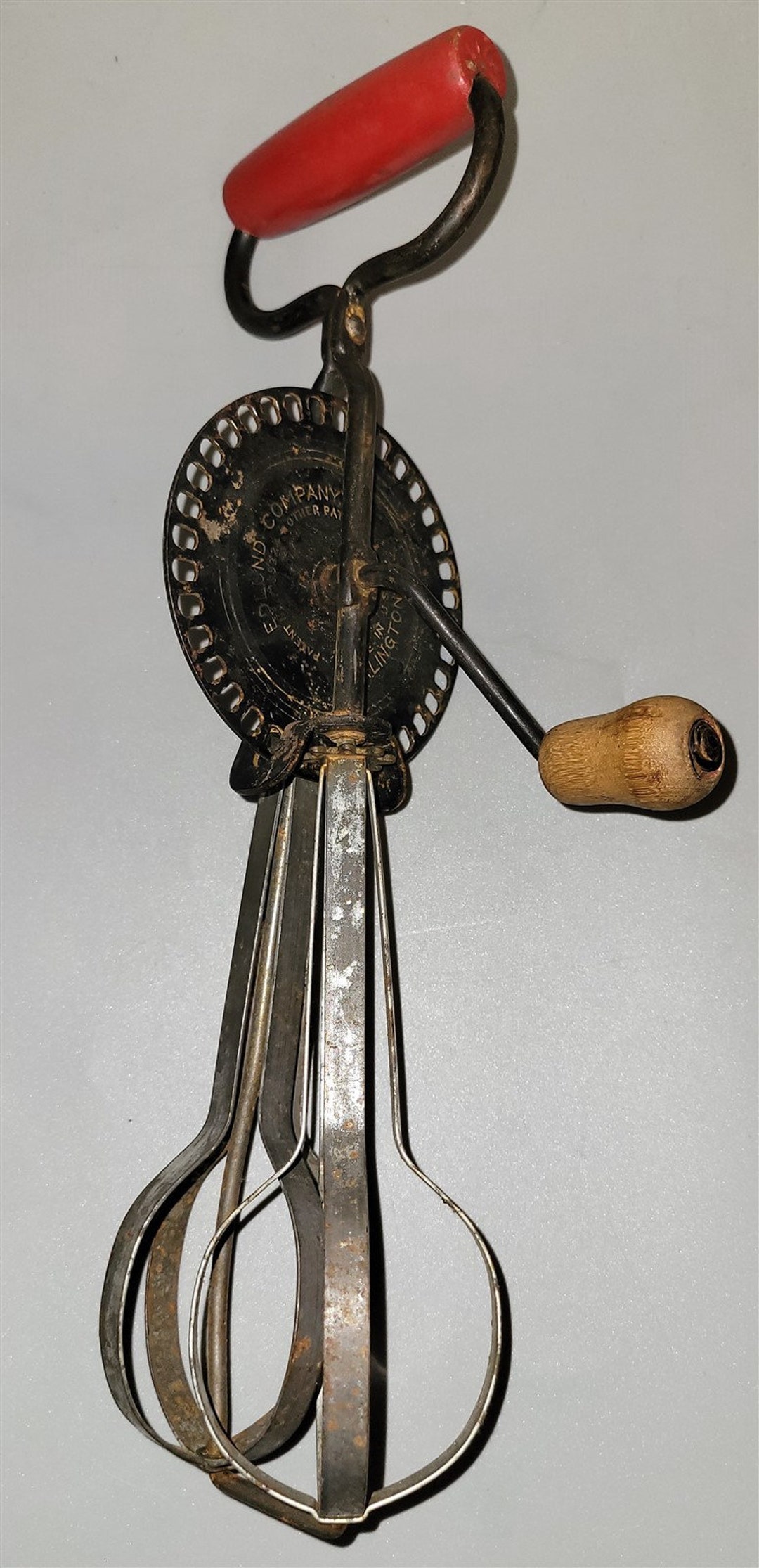 Vintage MCM Edlund Hand Crank Egg Beater Mixer Etsy