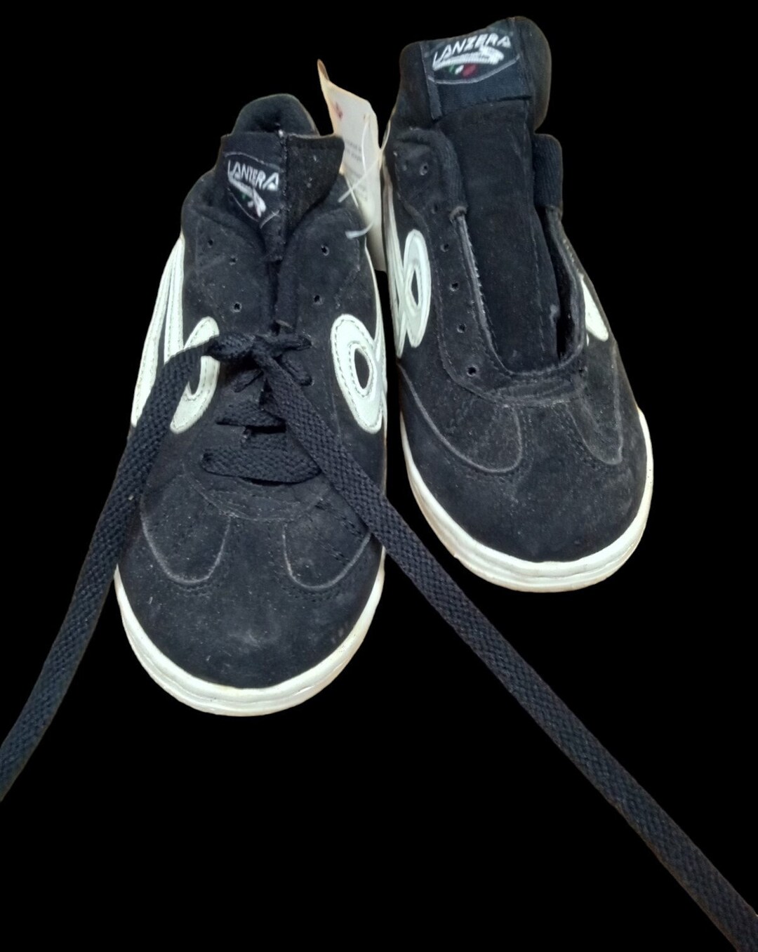 Lanzera Youth Black Soccer Shoes Vintage Collectible Sportswear Footwear Etsy