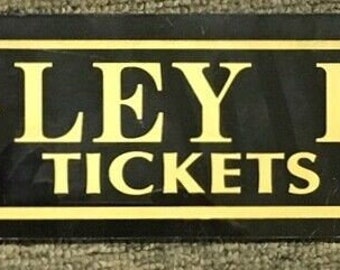 Wrigley Field jealousy Glass Ticket Booth Sign Chicago Cubs Bears Cardinals