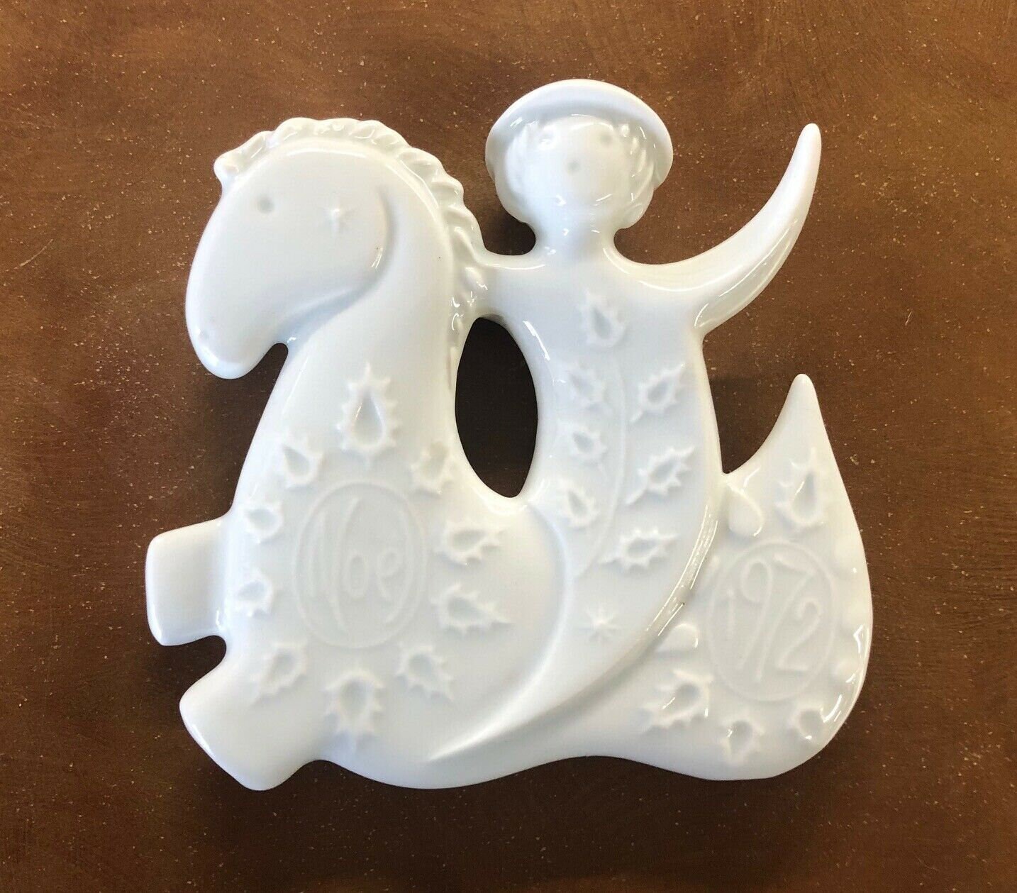 1972 HAVILAND Limoges France Porcelain Christmas Ornament Etsy