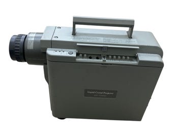 Liquid Crystal Vintage 1990s Projector