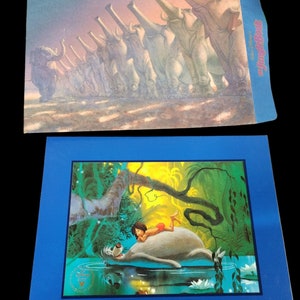 The Disney Store Exclusive Commemorative Lithograph THE JUNGLE BOOK Limited