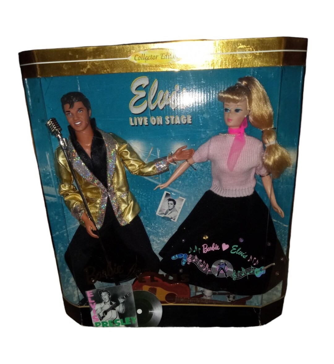 おまとめ　Barbie Loves ELVIS 他2点 1996 BARBIE Loves Elvis Gift Set / Elvis Live on Stage