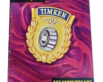 Timken Trading Post Magazine Edición del 50 aniversario Vintage Coleccionable