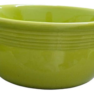Fiesta - Lemongrass Green Gusto Bowl Homer Laughlin Ceramic Dish Kitchenware HLC