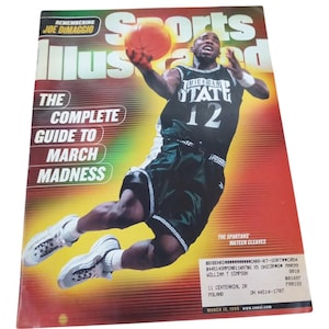 Sports Illustrierter kompletter Guide für den März-Wahnsinn 1999 Retro Nostalgisch