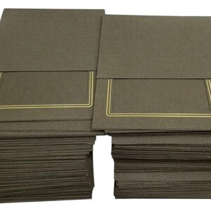 Carpetas fotográficas plegables ProCraft con ranuras de 5"x6" y 6"x8", juego de 100 unidades para eventos y fiestas.