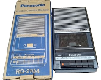 パナソニック RQ-2102 ポータブル カセット レコーダー – ビンテージ