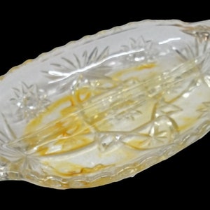 Anchor Hocking Partial Star Of David Glass Serveware Set Vintage Collectible