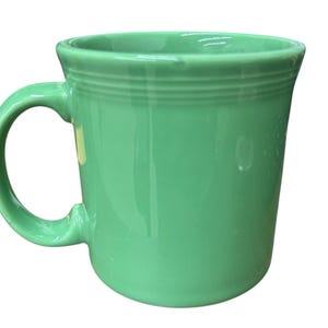 Fiesta - Meadow Green Java Handle Mug Homer Laughlin Ceramic Coffee Cup