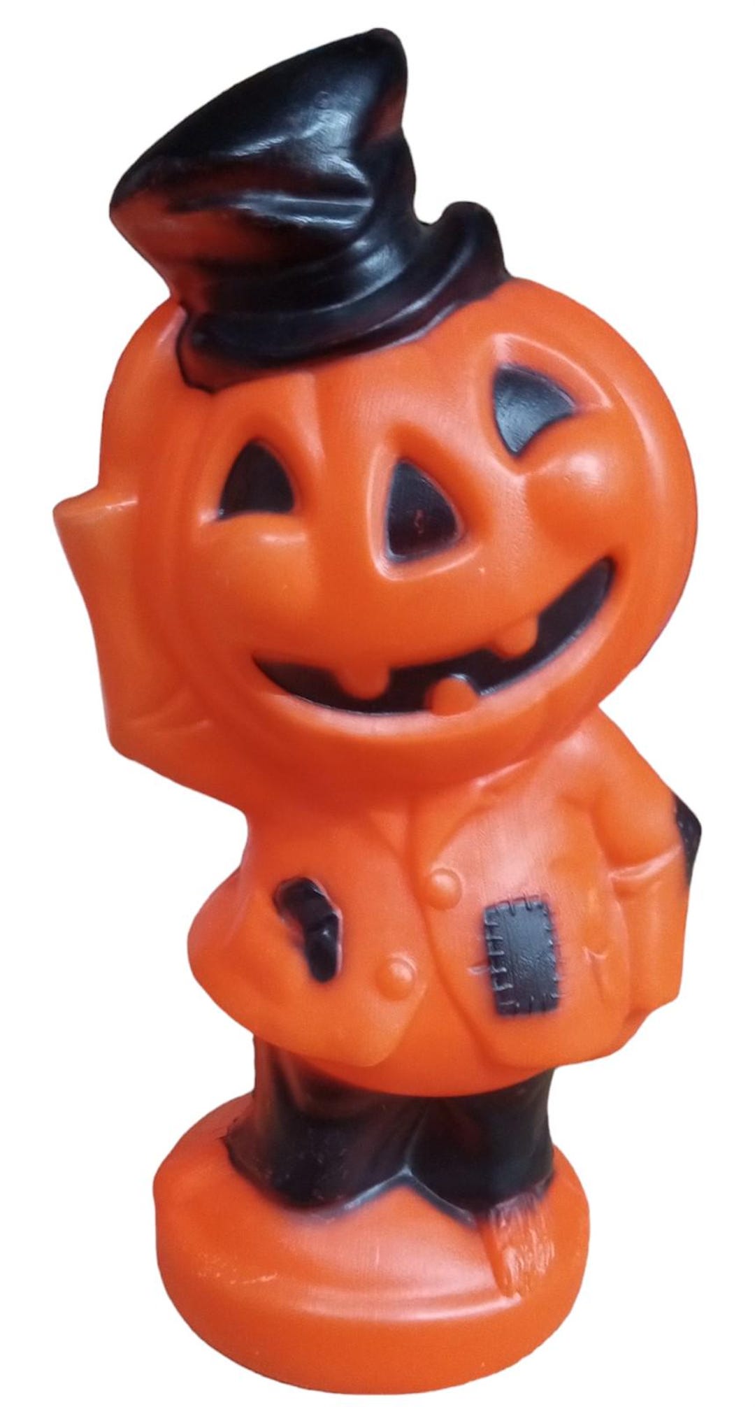Jack O Lantern W/ Top Hat Blow Mold Antique Empire UL Listed Vintage 14 ...