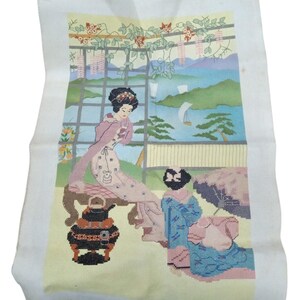 Candamar Designs Inc Cross Stitch Tapestry Vintage Collectible Nostalgic