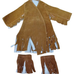 Barbie Maddie Mod Fringe Jacket Doll Outfit Doll Clothing Vintage Collectible