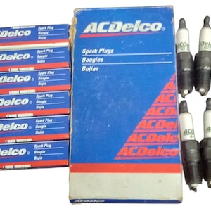 Candele ACDelco 41-601 con scatola 1995 Automotive Retro Collectible Nostalgic