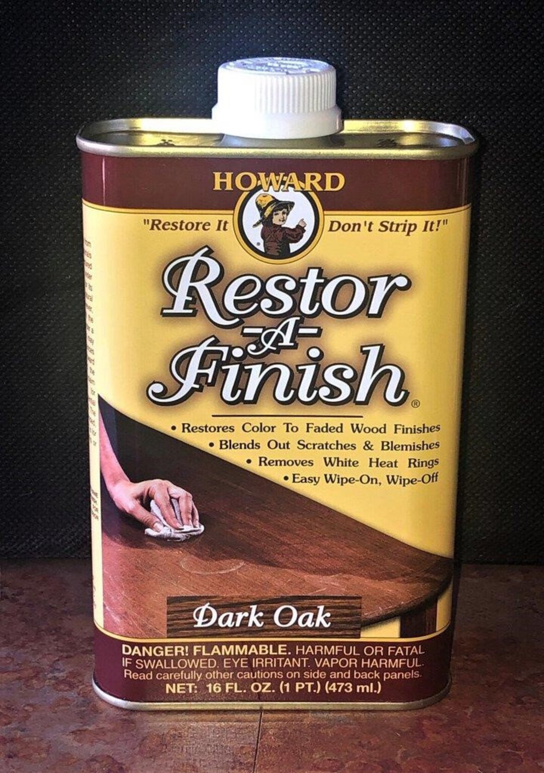 Howards Products Restore A Finish Preserve Wood Finisher Dark Oak Etsy