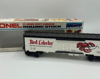 Vintage Lionel Red Lobster Reefer Box Car New Old Stock Original Box