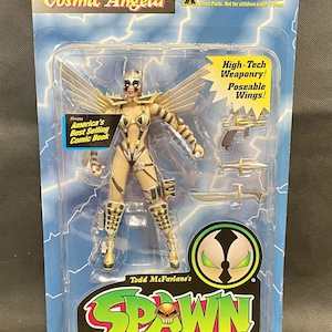 McFarlane Toys Cosmic Angela Poseable Wings and High Tech Weapons from Spawn