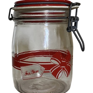Wheaton Fine Glassware &quot;For You: Gift Jar, Vintage
