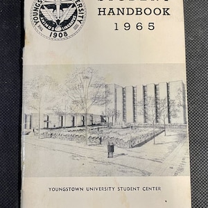 1965 Youngstown State University (YSU) Student Handbook