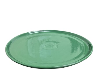 Fiesta - Jadegrün 12 "kleine Pizzaform Homer Laughlin HLC Keramik-Backblech