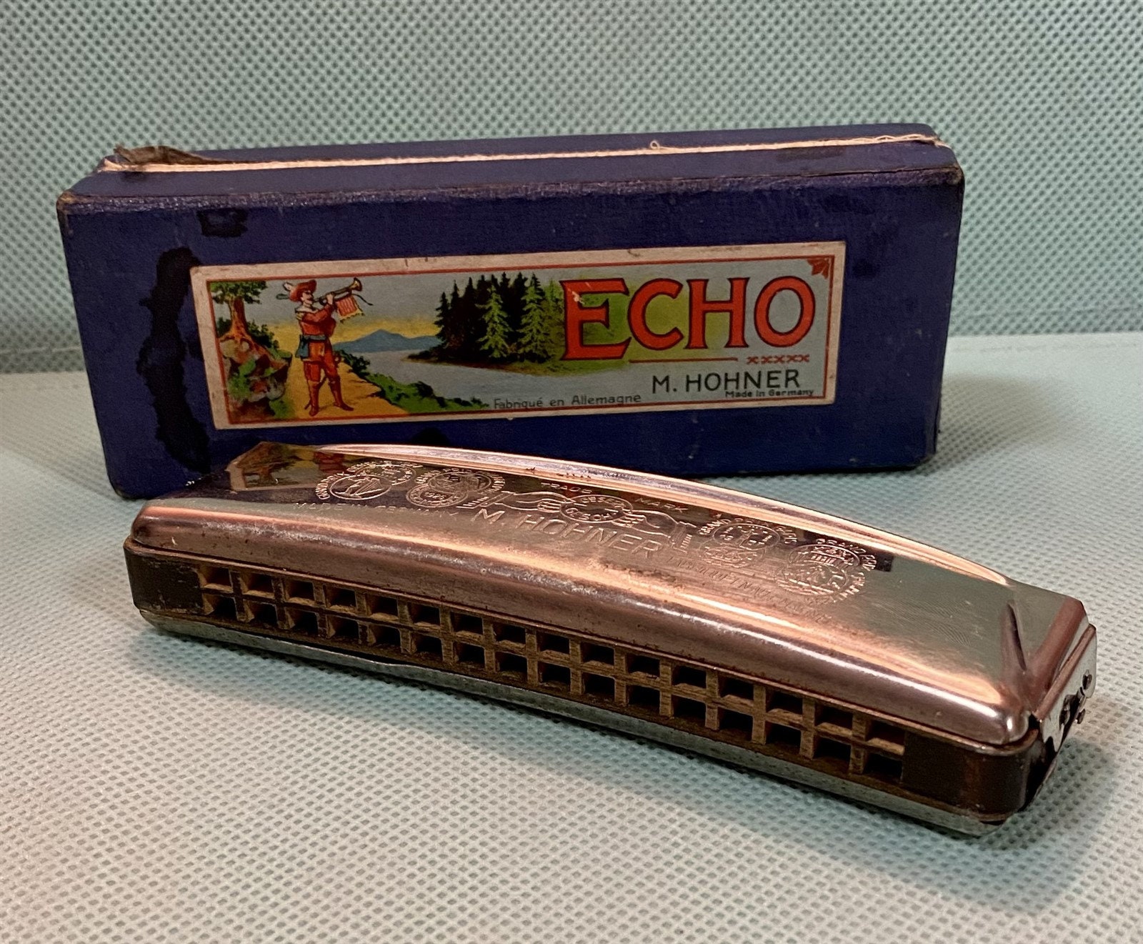 HOHNER Porte-harmonica pour juge - Blues Harp, trémolo, octave