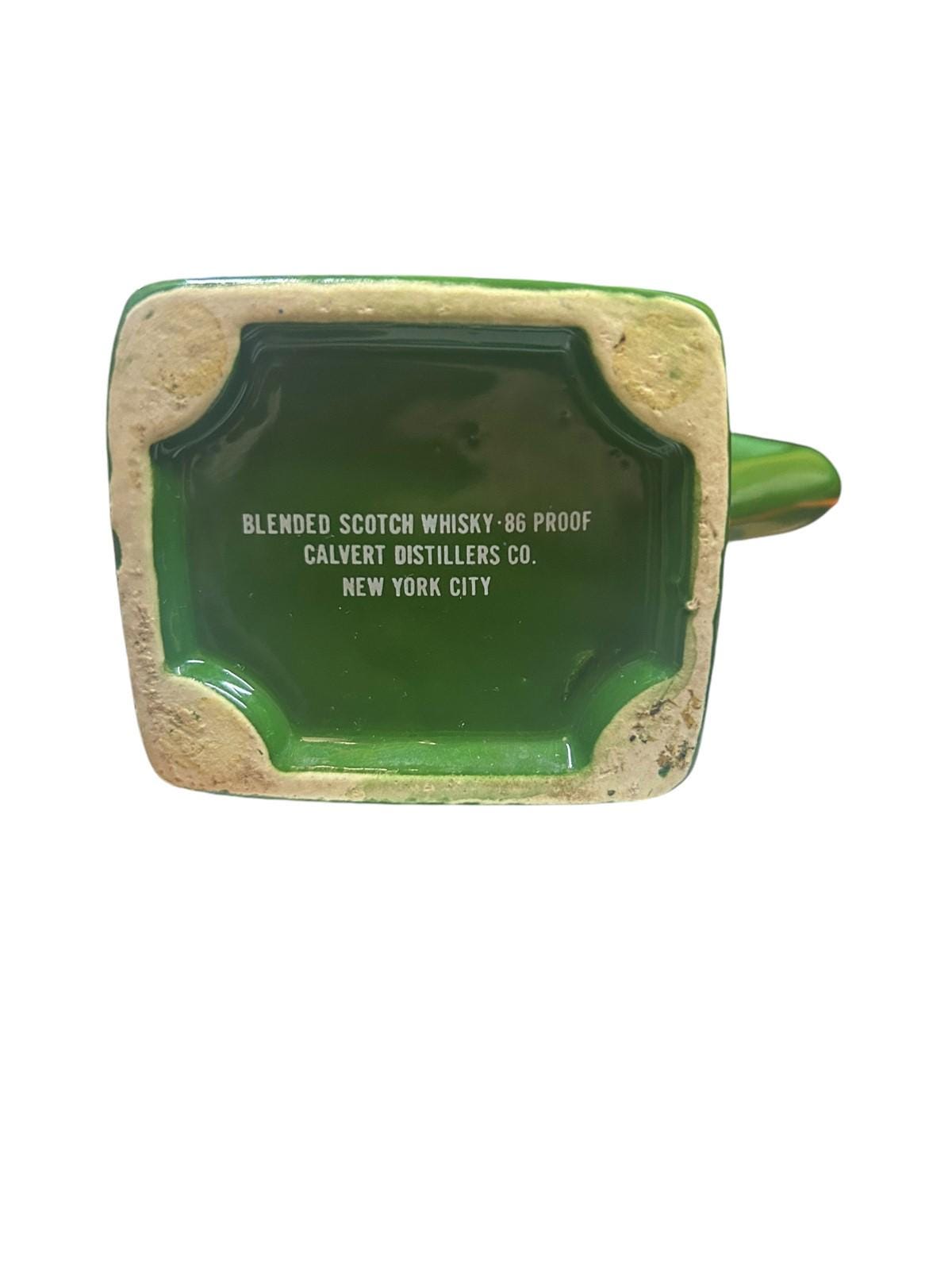 美品 レトロ PASSPORT SCOTCH CONVERTIBLE LANp Imported Passport Scotch Green Pitcher Bar Kitchen Decoration