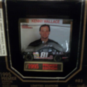 NASCAR Racing Champions 1994 and 1995 Premier Edition Kenny Wallace Rodney Combs