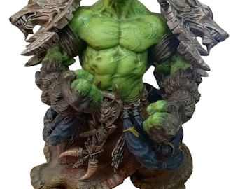 World Of Warcraft Rehgar Earthfury Collectible Statue Collectible Nostalgic