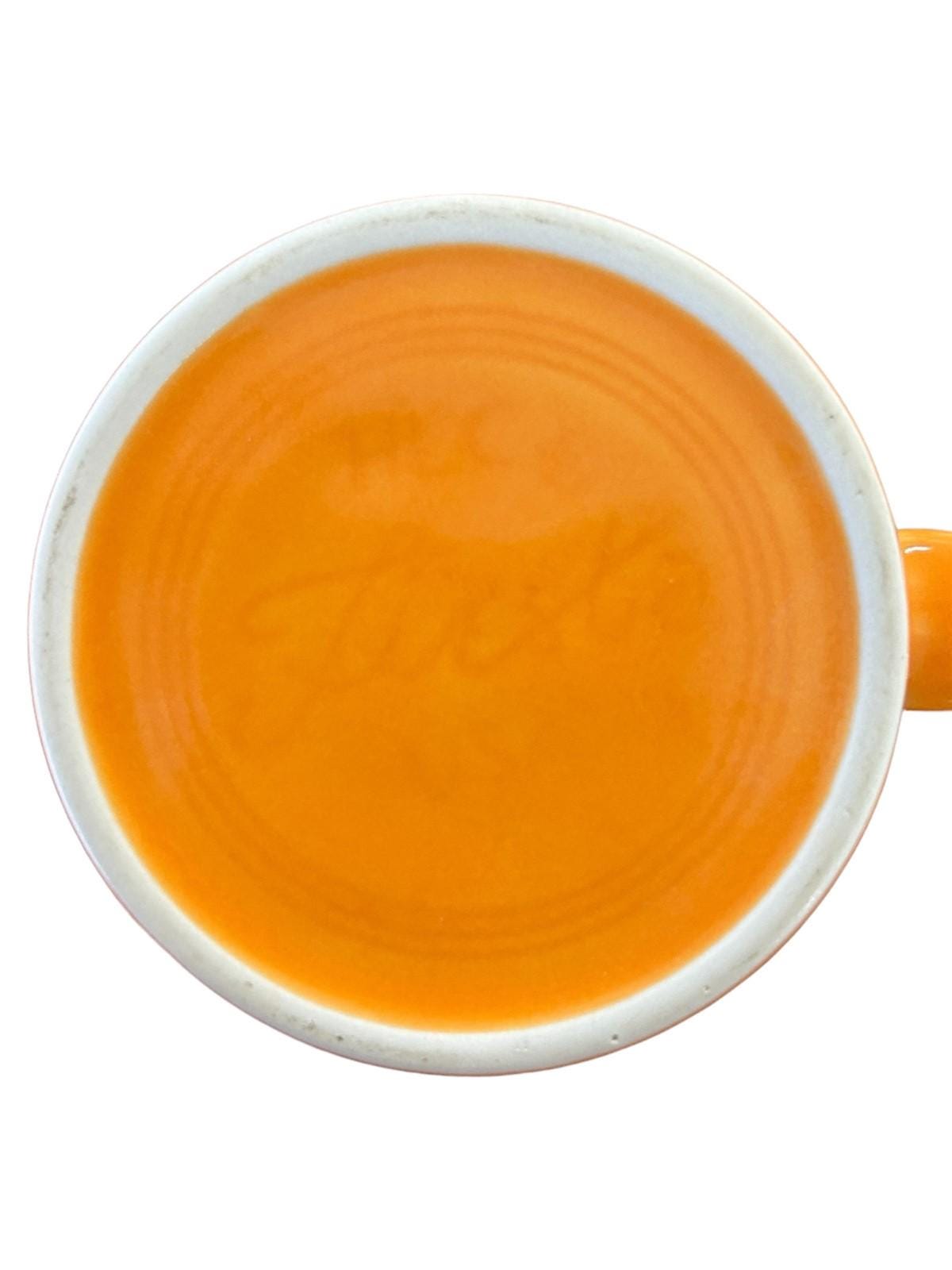 Fiesta - Tangerine Orange Java Mug Ceramic Coffee Cup Tea Homer ...