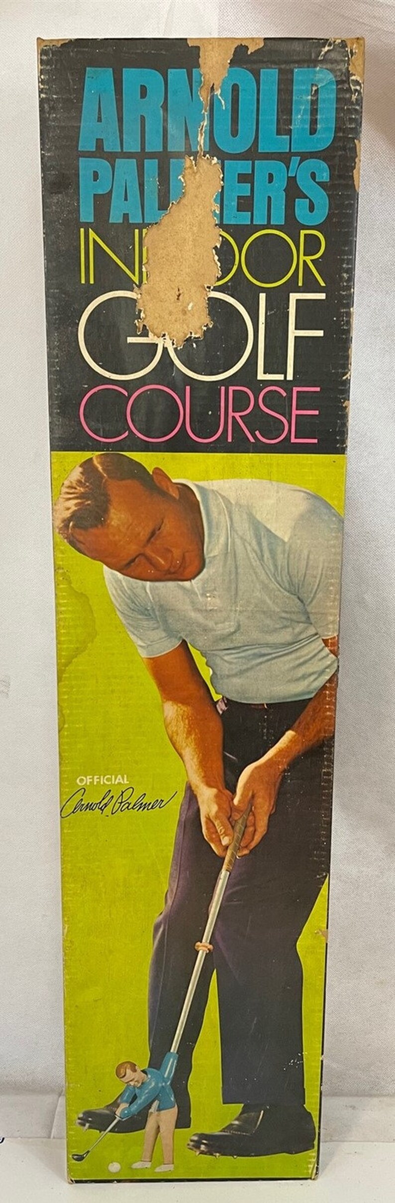 Vintage 1968 Marx Toys Arnold Palmer Indoor Golf Course Game Etsy UK