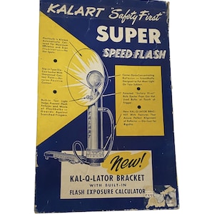 Kalart &quot;Safety First&quot; Super Speed Flash, Vintage