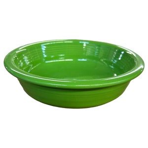 Fiesta - Shamrock Green Medium Soup Bowl Homer Laughlin Ceramic Dish Kitchenware