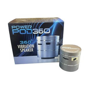 Power Pod 360 5 Watt Mini Vibrationslautsprecher mit eingebauter Litium-Batterie