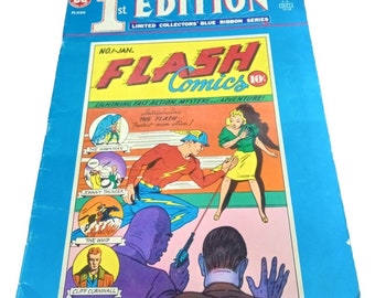 DC Comics The Flash Famous 1ère édition de bande dessinée vintage à collectionner nostalgique