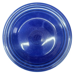 Fiesta - Twilight Blue Luncheon Plate Ceramic Dish Setting Homer Laughlin Dining