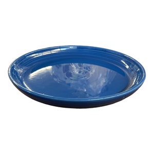Fiesta - Lapis Blue Dinner Bowl Homer Laughlin Ceramic Dish Kitchenware Dining