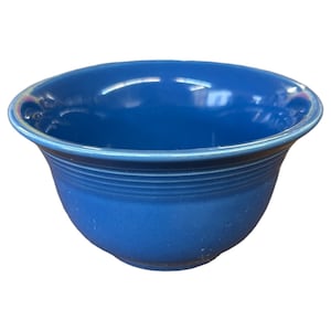 Fiesta - Lapis Blue Bouillon Bowl Homer Laughlin Ceramic Kitchenware Dining HLC