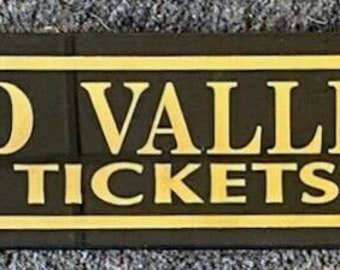 LEHIGH VALLEY RAILROAD RAILWAY R.R Tickets Glass Sign Fast Shipping LEHIGH VALLEY RAILROAD RAILWAY R.R Tickets Glass Sign Fast Shipping