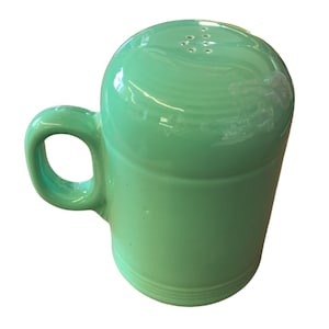 Fiesta - Sea Mist Rangetop Handle Pepper Shaker Homer Laughlin