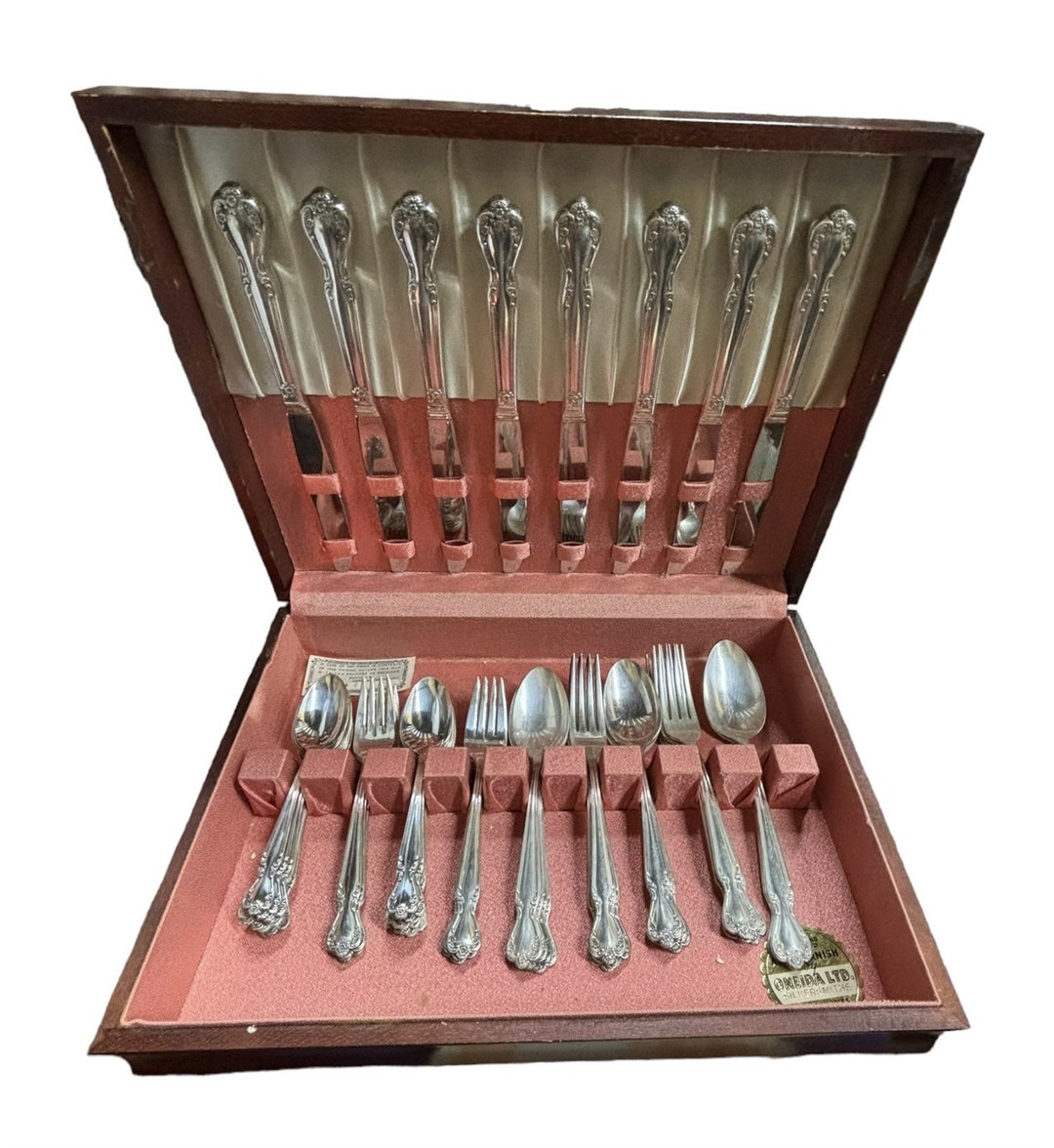 Rogers & Bro. Daybreak / Elegant Lady Silverplate Flatware - Excellent Used Condition - Free Shipping