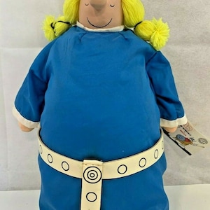 Vintage 1998 Sugar Loaf Hanna Barbera Hagar the Horrible and Helga Plush Doll