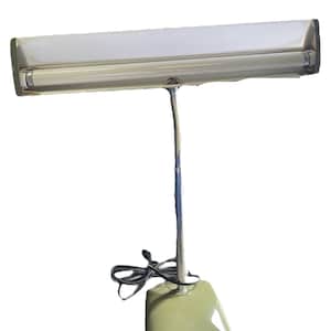 Mobilite Lamp UL Listed Sage Green LED Desktop Gooseneck MCM Vintage Home Decor