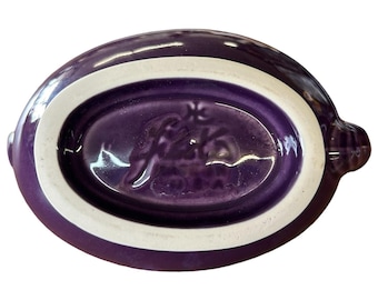 Fiesta - Mulberry Purple Sauce Boat Gravy Homer Laughlin Ceramic Serving Dish